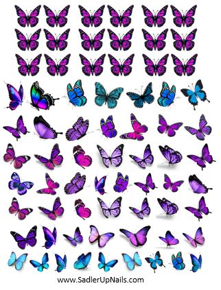 Decals - Butterflies 2