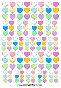 Decals - Candy Hearts (blank)