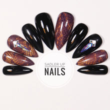 Load image into Gallery viewer, Decals - Snakeskin Brown - Sadler Up Nails 
