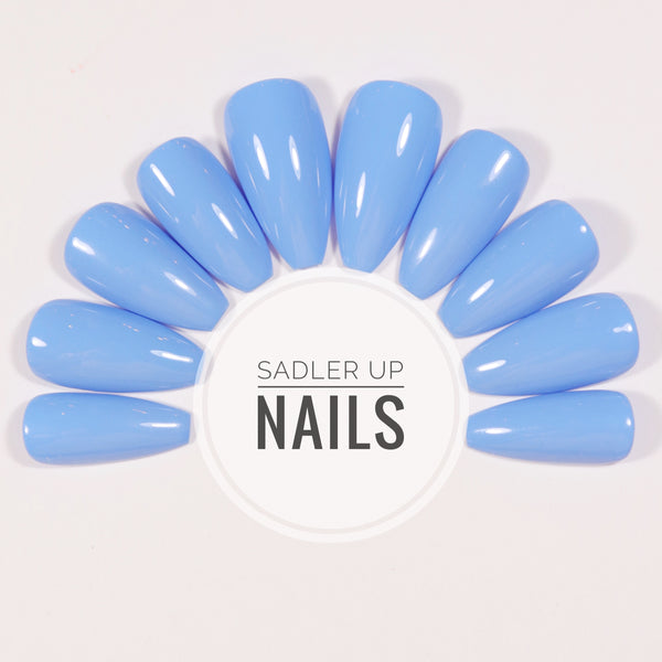 Sky Blue! - Sadler Up Nails 