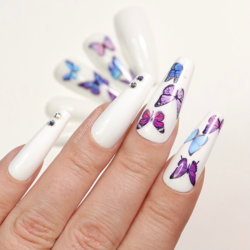 Butterfly Nail Decals 30 Sheets-BUY 1 GET 1 FREE