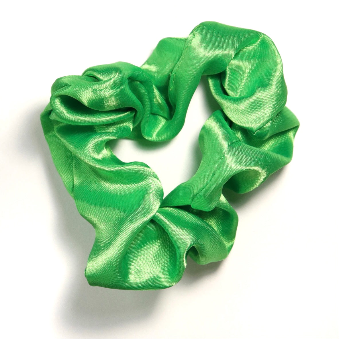 Scrunch it Up! - Satin Shamrock Green