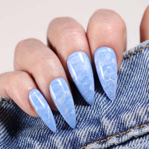 Cotton Candy Blue - Sadler Up Nails 