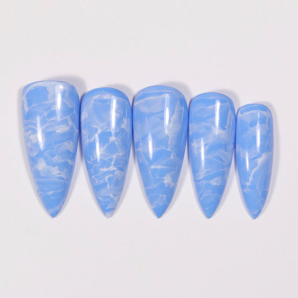Cotton Candy Blue - Sadler Up Nails 