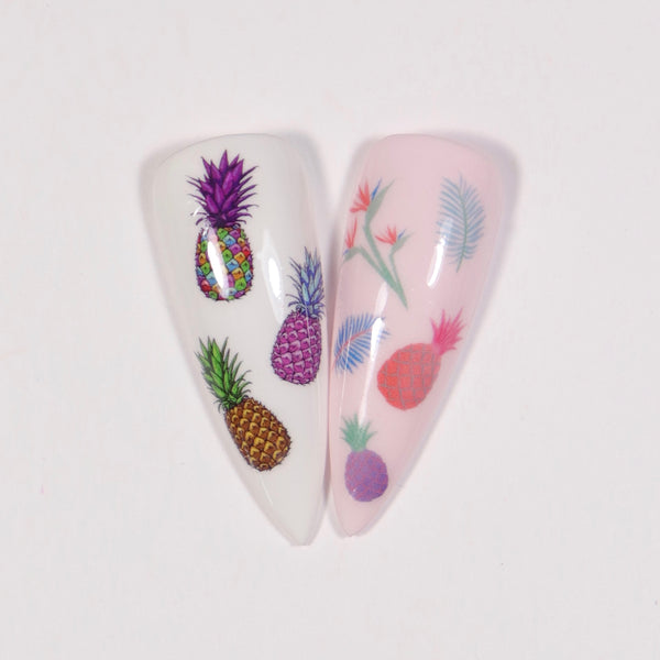 Decals - Pineapple - Sadler Up Nails 