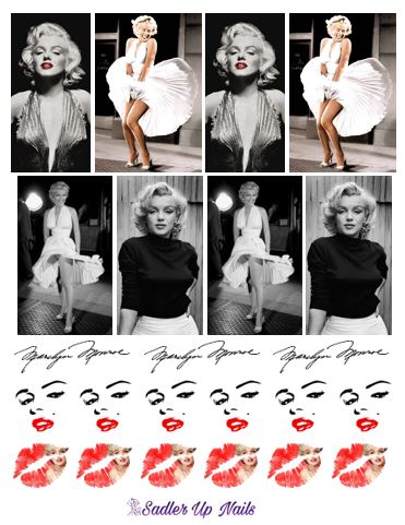 Decals - Marilyn Monroe XL