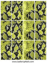 Load image into Gallery viewer, Decals - Snakeskin Neon Yellow
