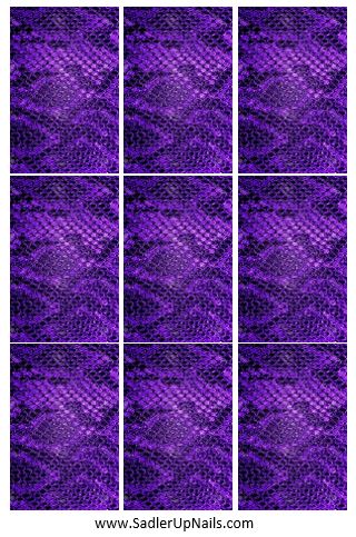 Decals - Snakeskin Purple XL