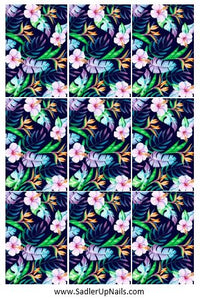 Decals - Tropical Floral 1 XL