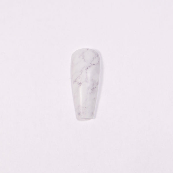 Decals - Marble White - Sadler Up Nails 