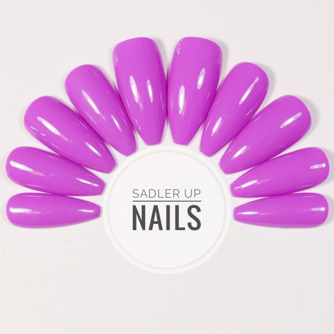 Purple! - Sadler Up Nails 