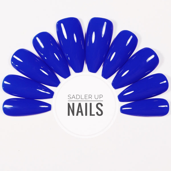 Royal Blue! - Sadler Up Nails 