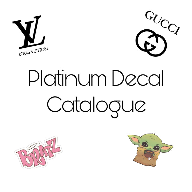 Platinum Decal Catalogue