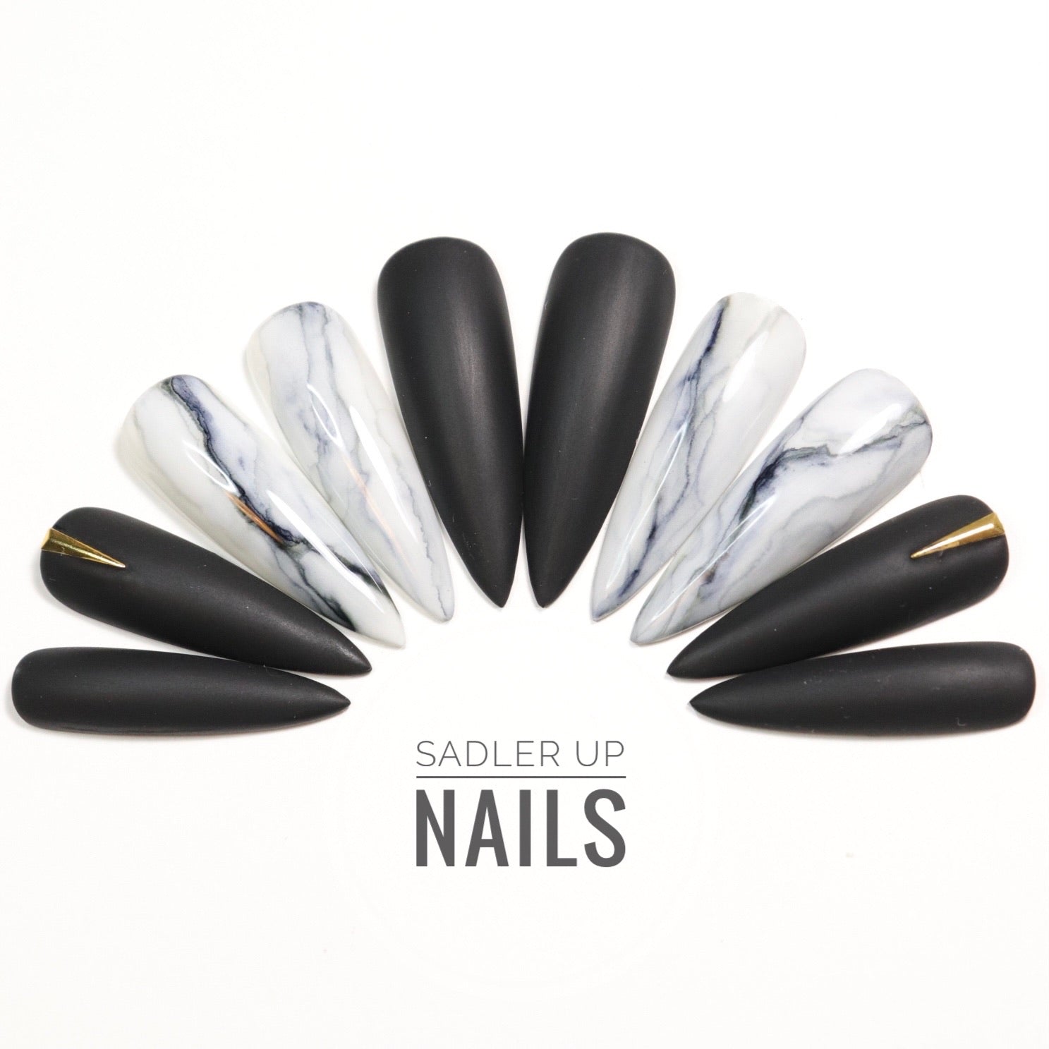 Sadler Up Nails. Press on nails Canada. Glue on nails